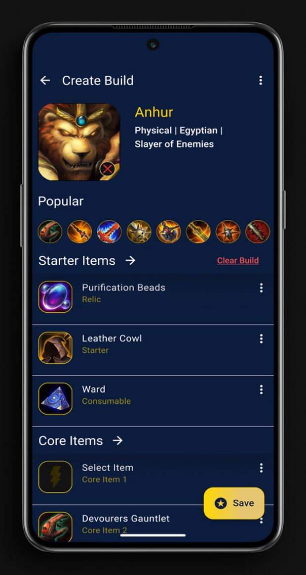 Create build on Android