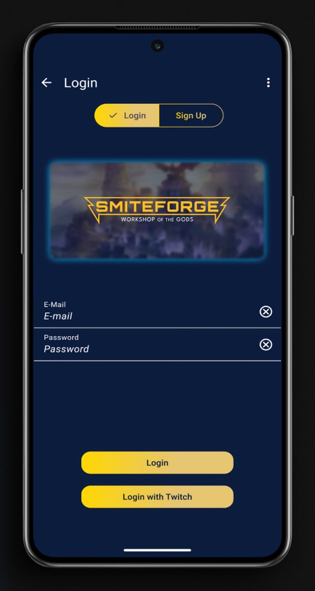 Login on Android